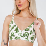 The Xmas In Texas | Western Toile Boob Hammock™ Busty Bralette