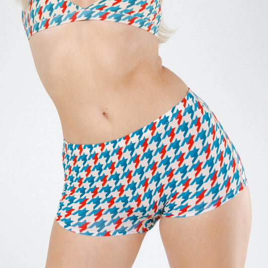 The Swanky | Retro Houndstooth Modal Boyshort Underwear - Shinesty - Flyclothing LLC