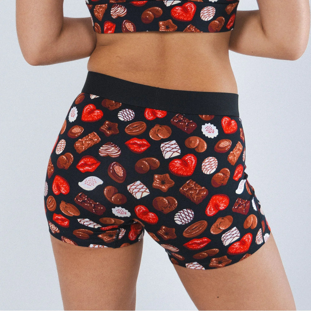 The Bonbons | Naughty Chocolates Women’s Boxers - Shinesty - Flyclothing LLC