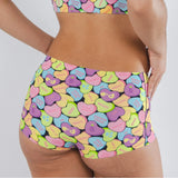 The Candy Crush | Candy Hearts Women’s Seamless Boyshort - Shinesty - Flyclothing LLC