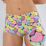 The Candy Crush | Candy Hearts Women’s Seamless Boyshort - Shinesty - Flyclothing LLC