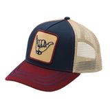 Peter Grimm Navy Adjustable Shaka Hat - Peter Grimm - Flyclothing LLC