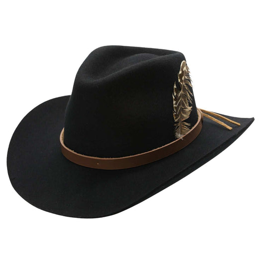 Peter Grimm Black Abner Hat - Peter Grimm - Flyclothing LLC