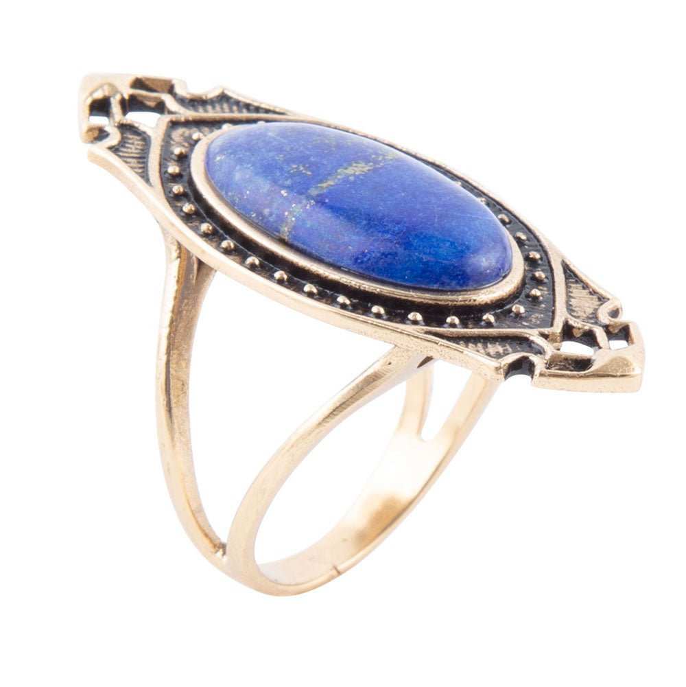 Phantom Lapis and Bronze Ring - Barse Jewelry - Flyclothing LLC