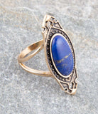 Phantom Lapis and Bronze Ring - Barse Jewelry - Flyclothing LLC