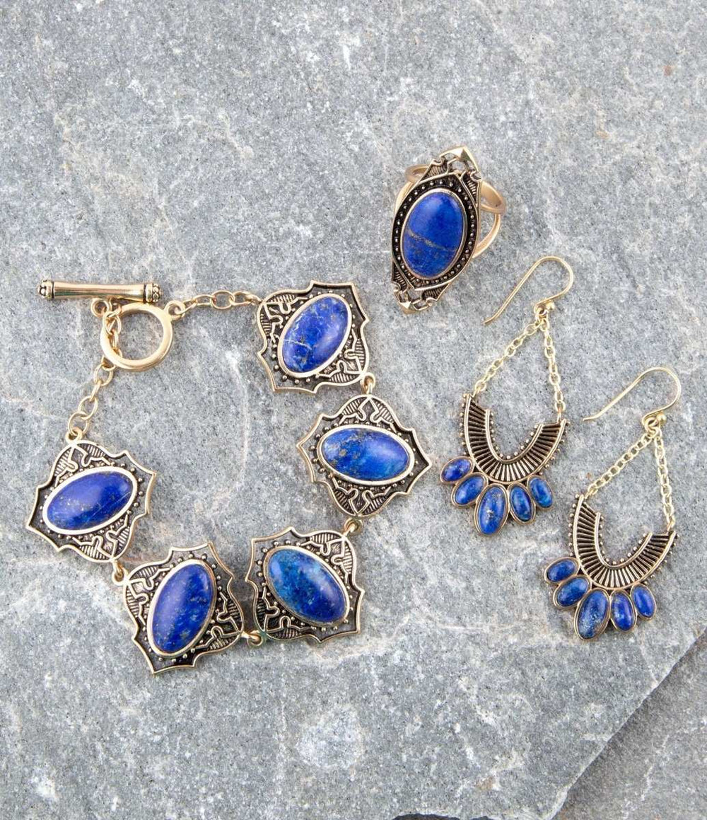 Phantom Lapis Toggle Bracelet - Barse Jewelry - Flyclothing LLC