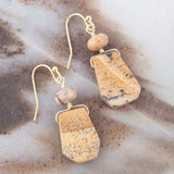 Picture Jasper Slab Earrings - Barse Jewelry - Flyclothing LLC