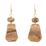 Picture Jasper Slab Earrings - Barse Jewelry - Flyclothing LLC