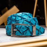 Olivieri Belt Caribbean Blue - Marco Di Milano - Flyclothing LLC