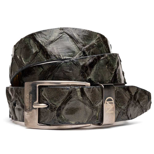 Olivieri Belt Gray - Marco Di Milano - Flyclothing LLC