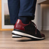 Portici Wine / Black - Marco Di Milano - Flyclothing LLC