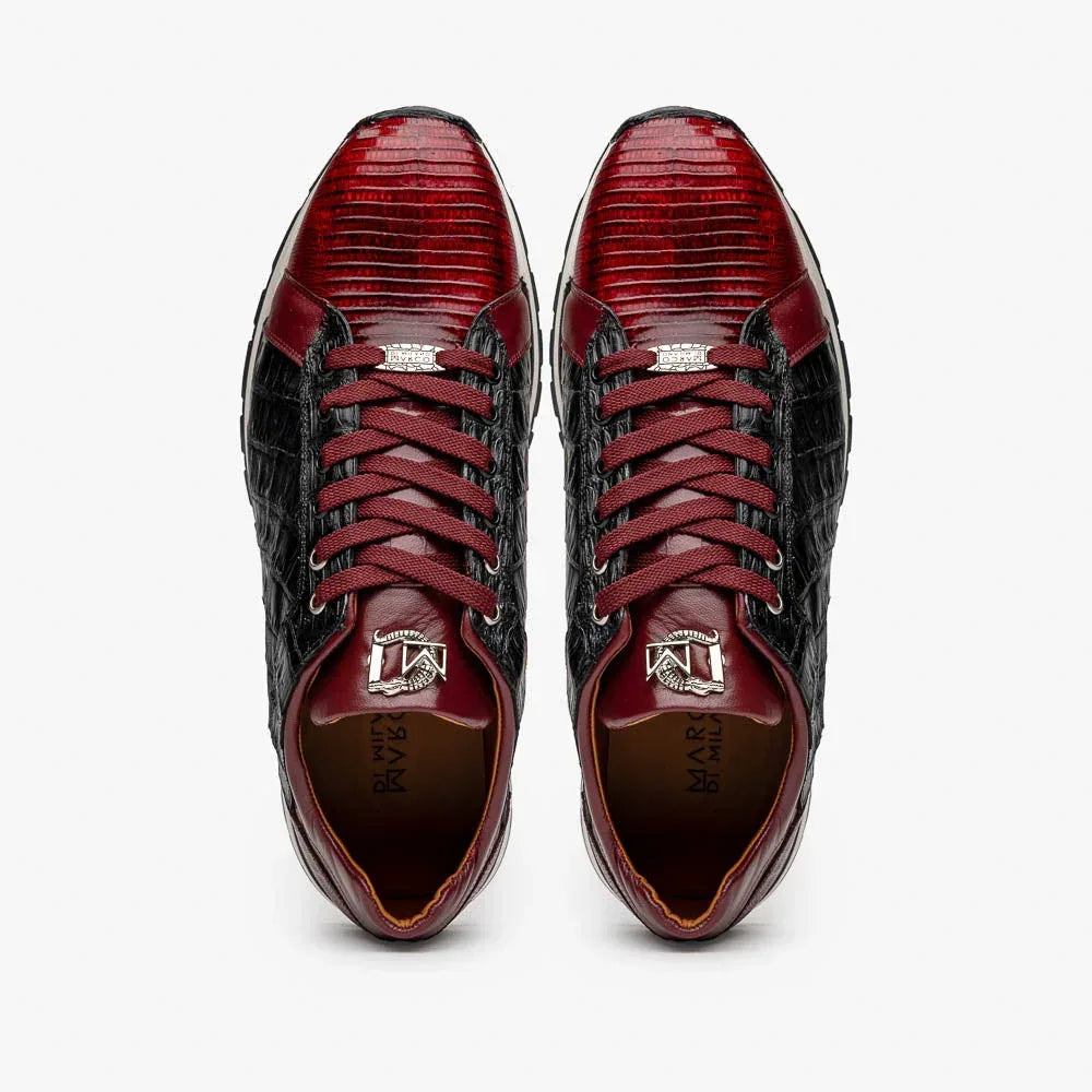 Portici Wine / Black - Marco Di Milano - Flyclothing LLC