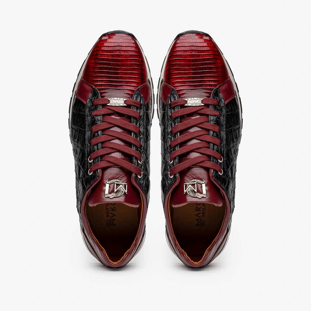 Portici Wine / Black - Marco Di Milano - Flyclothing LLC