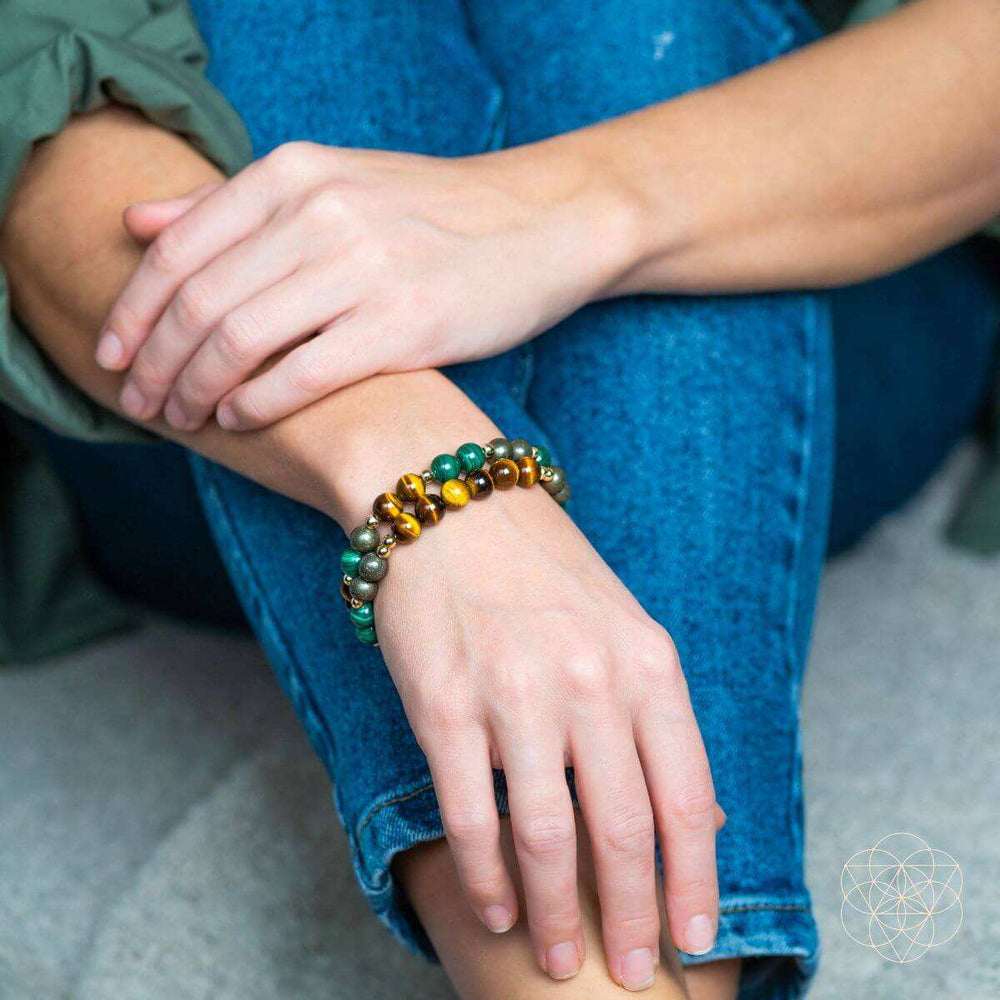 Powerhouse of Success - Trio of Stones Bracelet Bundle - Conscious Items - Flyclothing LLC