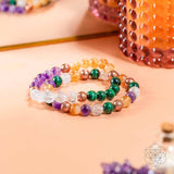 Powerhouse of Wealth Manifestation - Crystal Quartet Bracelet Set - Conscious Items - Flyclothing LLC