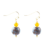 Prairie Quartz and Jade Drop Earrings - Barse Jewelry - Flyclothing LLC