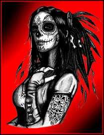 Black Market Art Company Priestess Print - Black Market Art Company - Flyclothing LLC