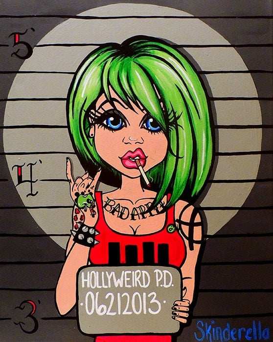 Black Market Art Company Bad Apple Print - Black Market Art Company - Flyclothing LLC