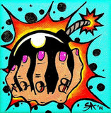 Black Market Art Company Boom Print - Black Market Art Company - Flyclothing LLC