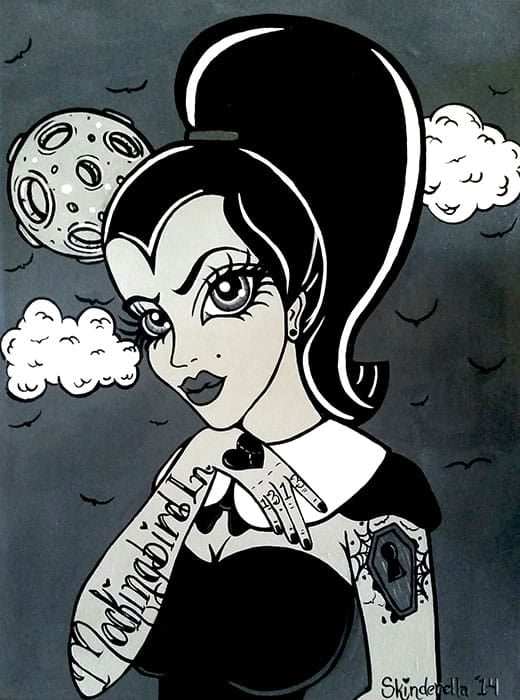 Black Market Art Company Bride of Eddie Munster Print - Black Market Art Company - Flyclothing LLC