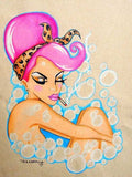 Black Market Art Company Bubble Bath Print - Black Market Art Company - Flyclothing LLC