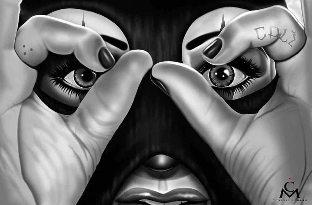 Black Market Art Company Cali Loca Print - Black Market Art Company - Flyclothing LLC