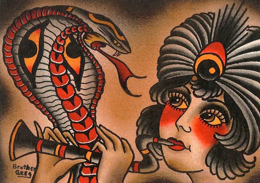 Black Market Art Company Charmer Print - Black Market Art Company - Flyclothing LLC