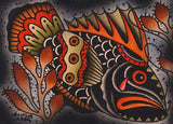 Black Market Art Company Crying Fish Print - Black Market Art Company - Flyclothing LLC