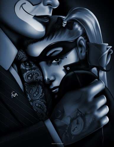 Black Market Art Company Daddy& Home Print - Black Market Art Company - Flyclothing LLC