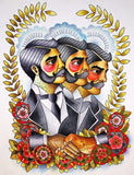 Black Market Art Company Dapper Dudes Print - Black Market Art Company - Flyclothing LLC