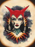 Black Market Art Company Devil Girl Print - Black Market Art Company - Flyclothing LLC