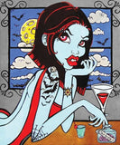 Black Market Art Company Draculette Print - Black Market Art Company - Flyclothing LLC