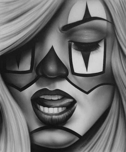 Black Market Art Company Ecstacy Print - Black Market Art Company - Flyclothing LLC