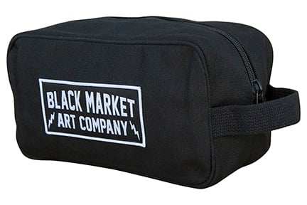 Black Market Art Company Black Market Electric Canvas Travel Bag Print - Black Market Art Company - Flyclothing LLC