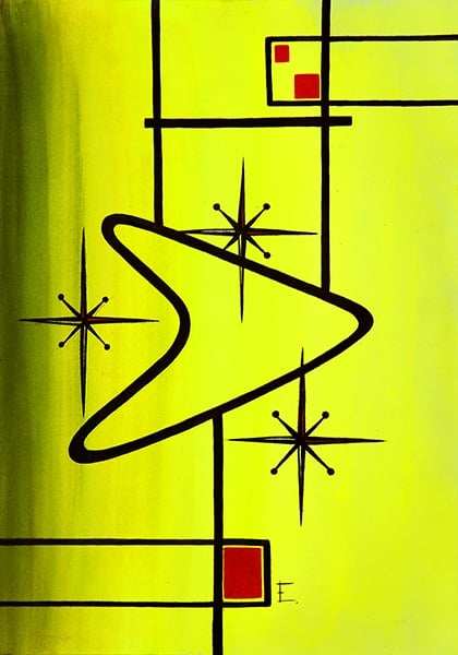 Black Market Art Company Lime Satellite Print - Black Market Art Company - Flyclothing LLC