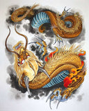 Black Market Art Company Entering Dragon Print - Black Market Art Company - Flyclothing LLC