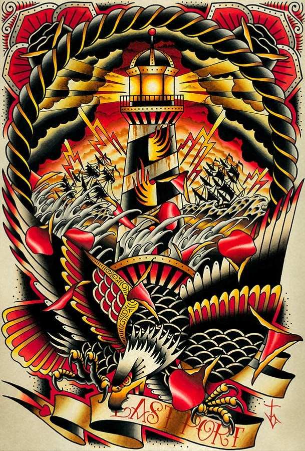 Black Market Art Company Final Port Print - Black Market Art Company - Flyclothing LLC