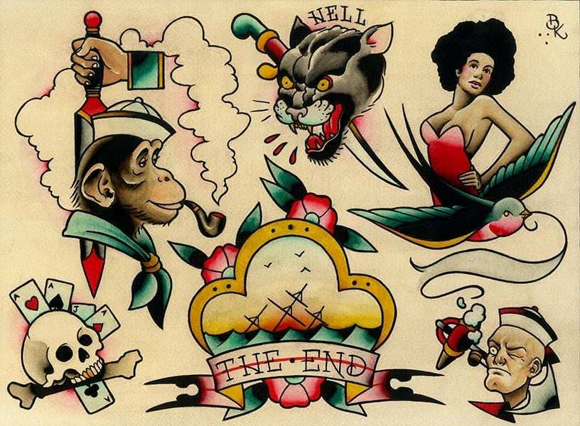 Black Market Art Company Flash 12 Print - Black Market Art Company - Flyclothing LLC