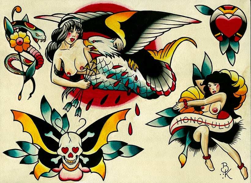 Black Market Art Company Flash 5 Print - Black Market Art Company - Flyclothing LLC