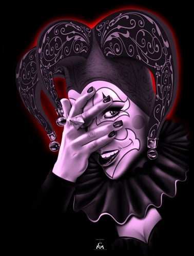 Black Market Art Company Fool For Your Heart Print - Black Market Art Company - Flyclothing LLC