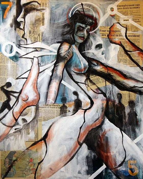 Black Market Art Company Give In No More Print - Black Market Art Company - Flyclothing LLC