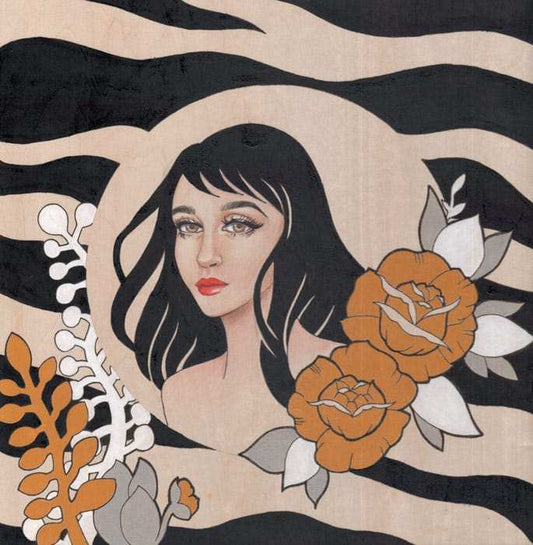 Black Market Art Company Girl Zebra Print - Black Market Art Company - Flyclothing LLC