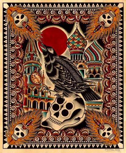 Black Market Art Company Kremlin Print - Black Market Art Company - Flyclothing LLC
