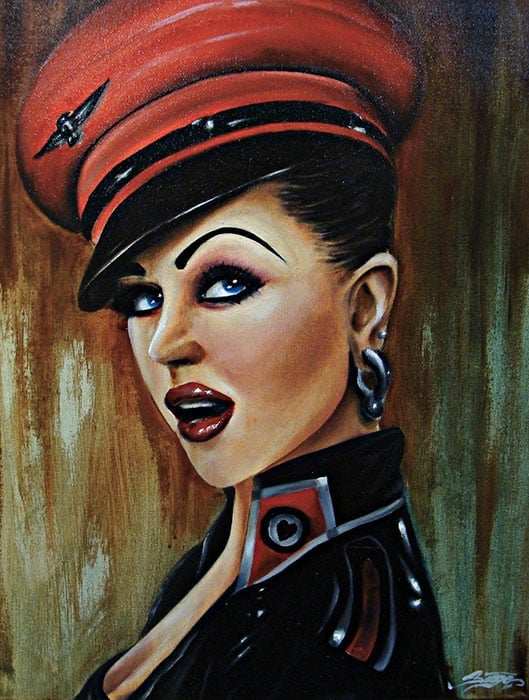 Black Market Art Company Love Pilot Print - Black Market Art Company - Flyclothing LLC