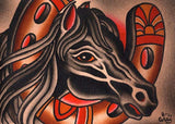 Black Market Art Company Lucky Stallion Print - Black Market Art Company - Flyclothing LLC