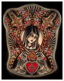 Black Market Art Company Mary Magdalene Print - Black Market Art Company - Flyclothing LLC