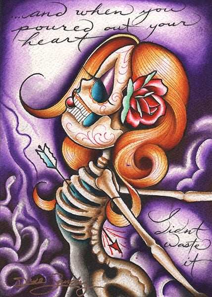 Black Market Art Company Medusa Curse Print - Black Market Art Company - Flyclothing LLC