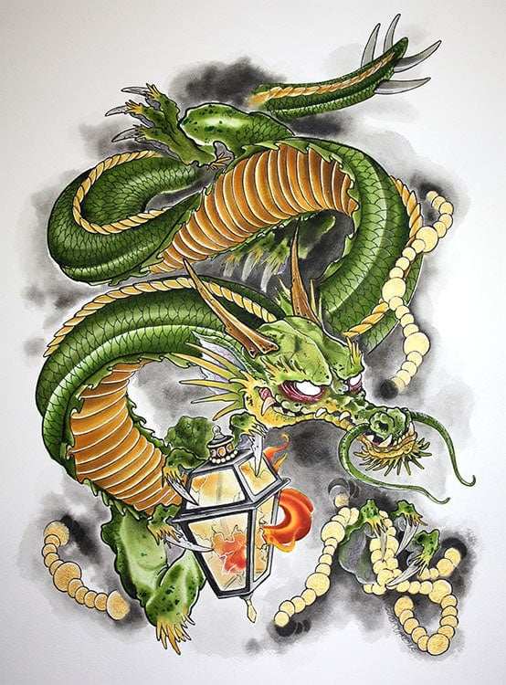 Black Market Art Company NOLA Dragon Print - Black Market Art Company - Flyclothing LLC