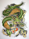 Black Market Art Company NOLA Dragon Print - Black Market Art Company - Flyclothing LLC