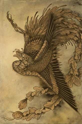 Black Market Art Company Phoenix Born Again Print - Black Market Art Company - Flyclothing LLC